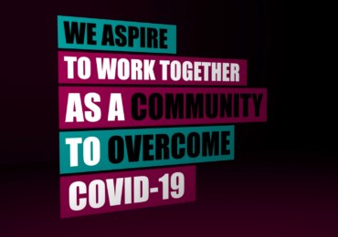 We aspire to work as a community to overcome COVID-19